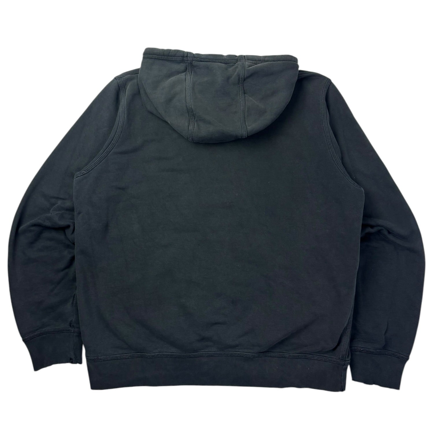 Y2K Nike Pullover Pocket Swoosh Hoodie Black