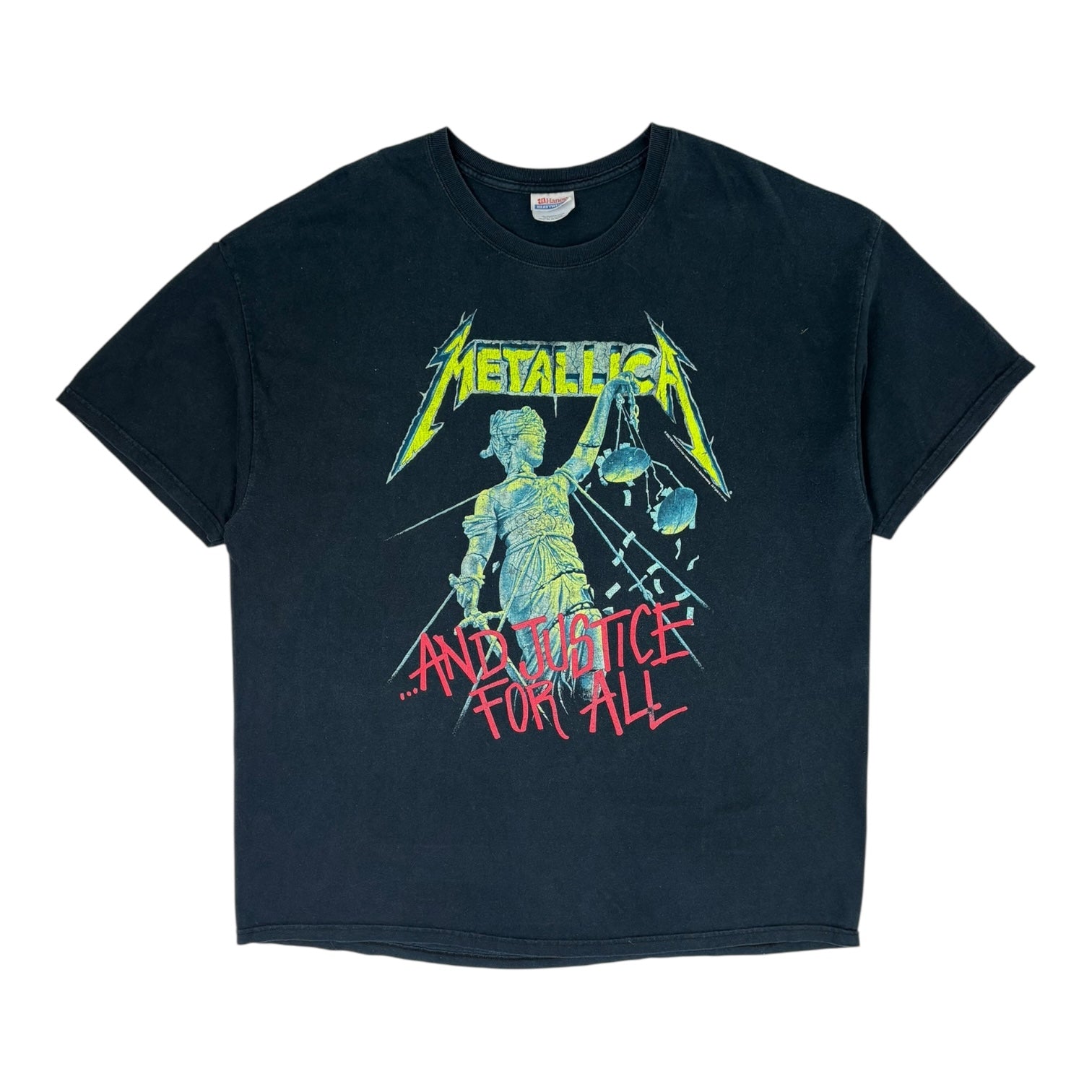 Vintage 2007 Metallica “Justice For All” T-Shirt Black