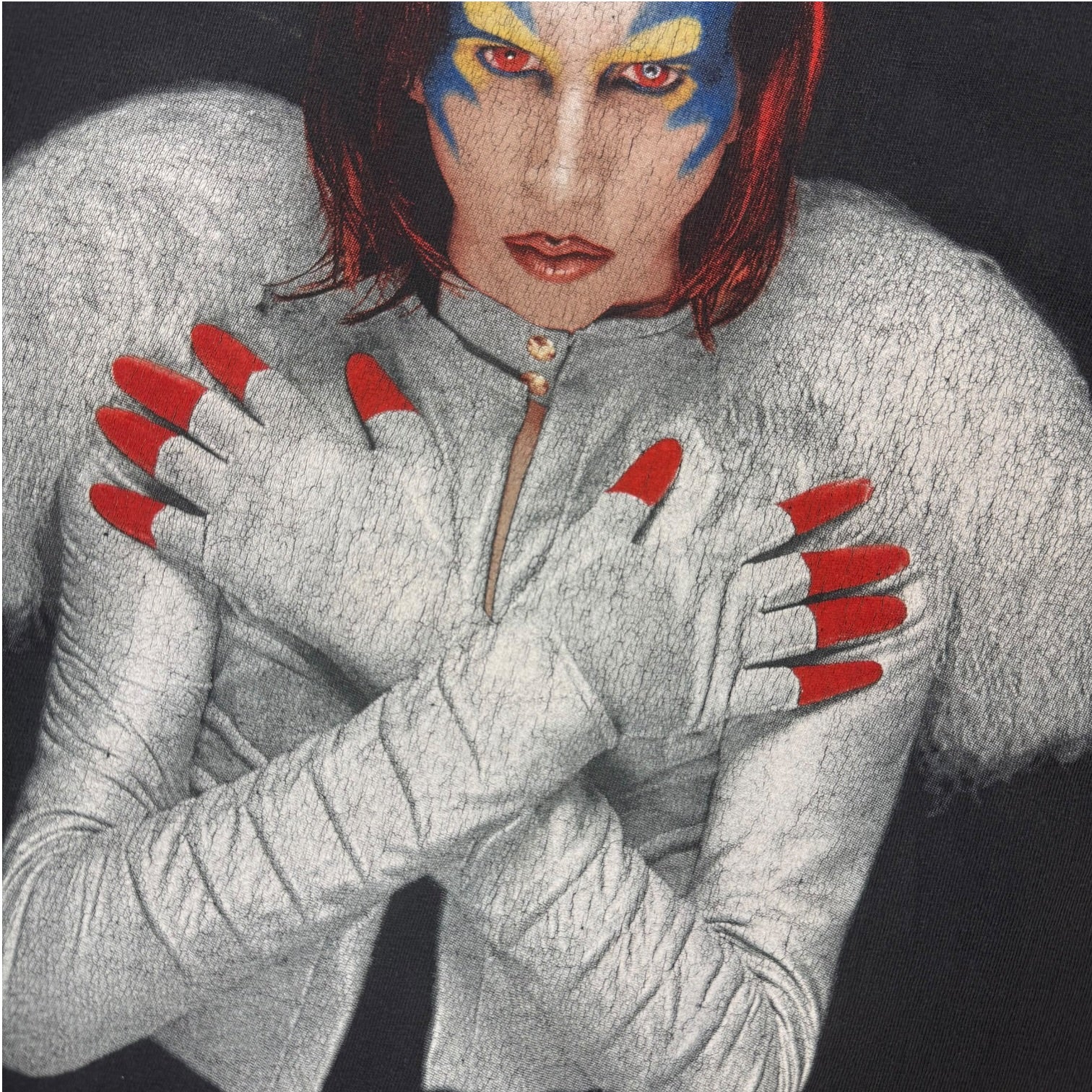 1998 Marilyn Manson Rock Is Dead Mechanical Animals Tee Black