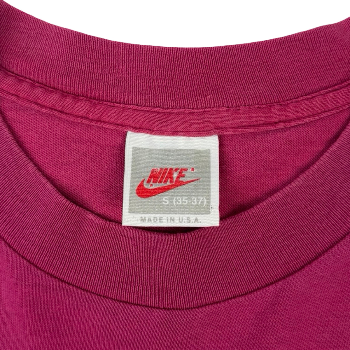 Vintage Nike Air Jordan Logo T-Shirt Faded Hot Pink