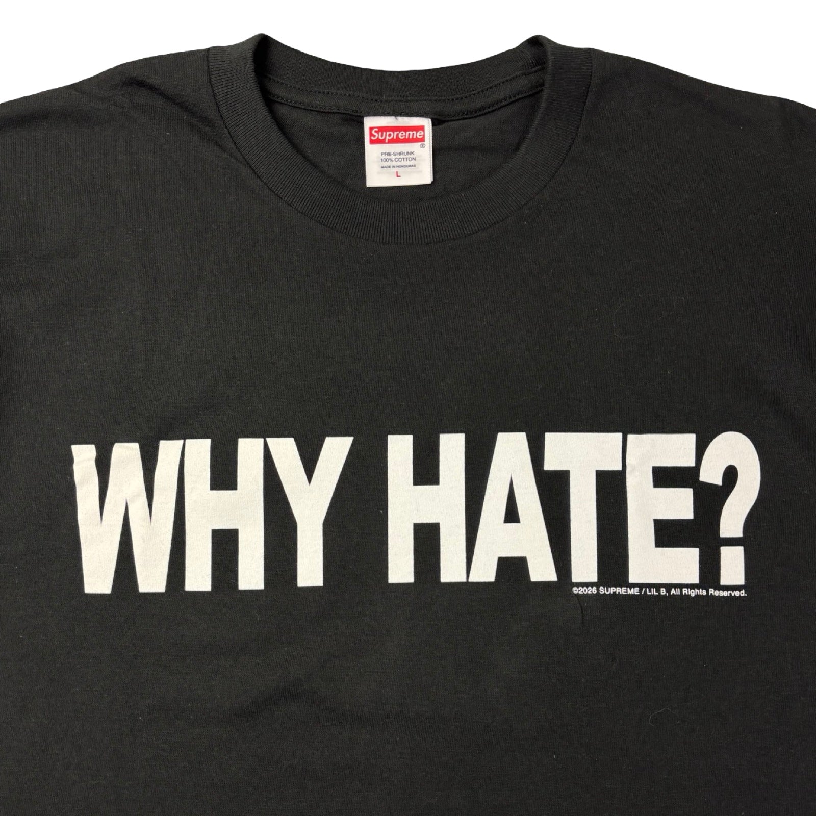 Supreme Based Tee Black