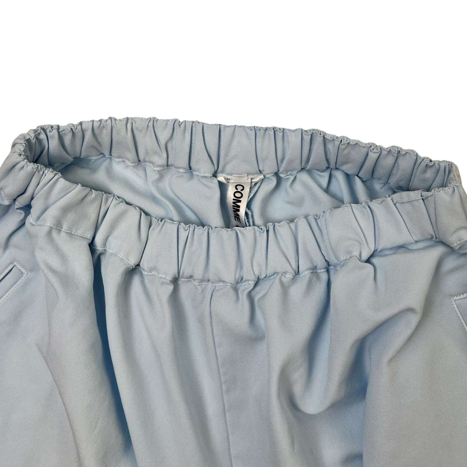 (W) Comme des Garçons Curved Panel Wide Balloon Pants Blue