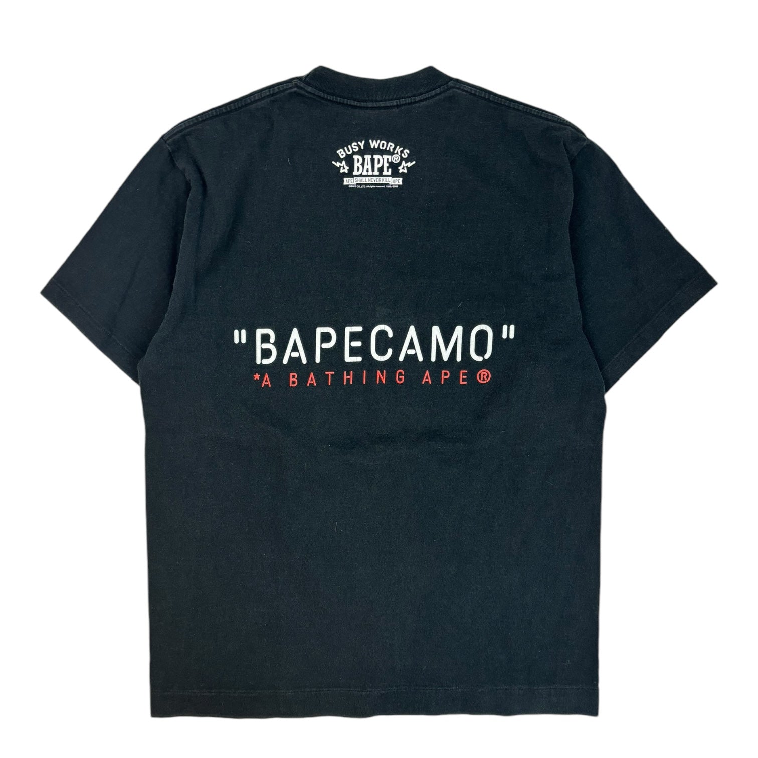 2006 Bape Camo T-Shirt Black