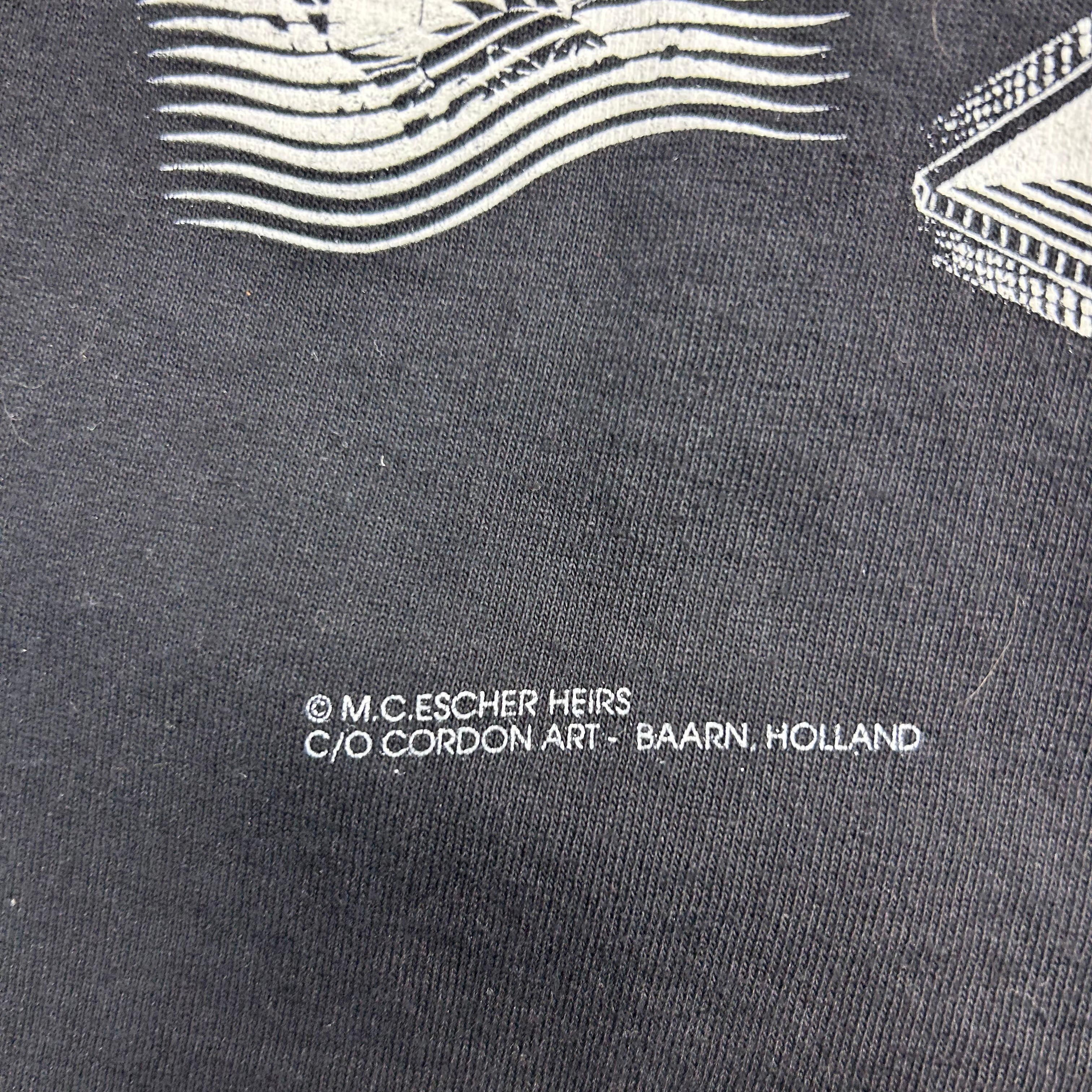 Vintage MC Escher Art Tee Black
