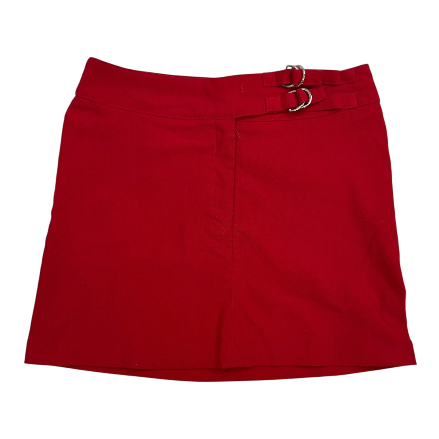 (W) Vintage Mini Skirt Red
