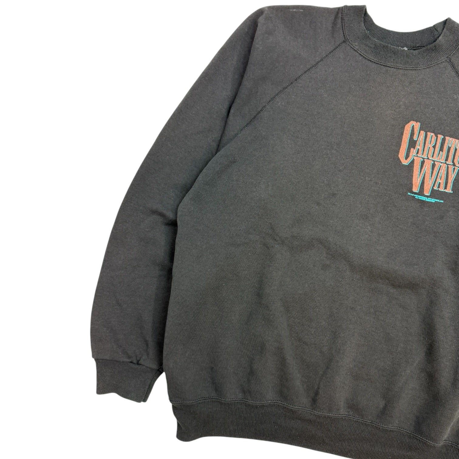 Vintage Carlitos Way Al Pacino Promo Crewneck Black