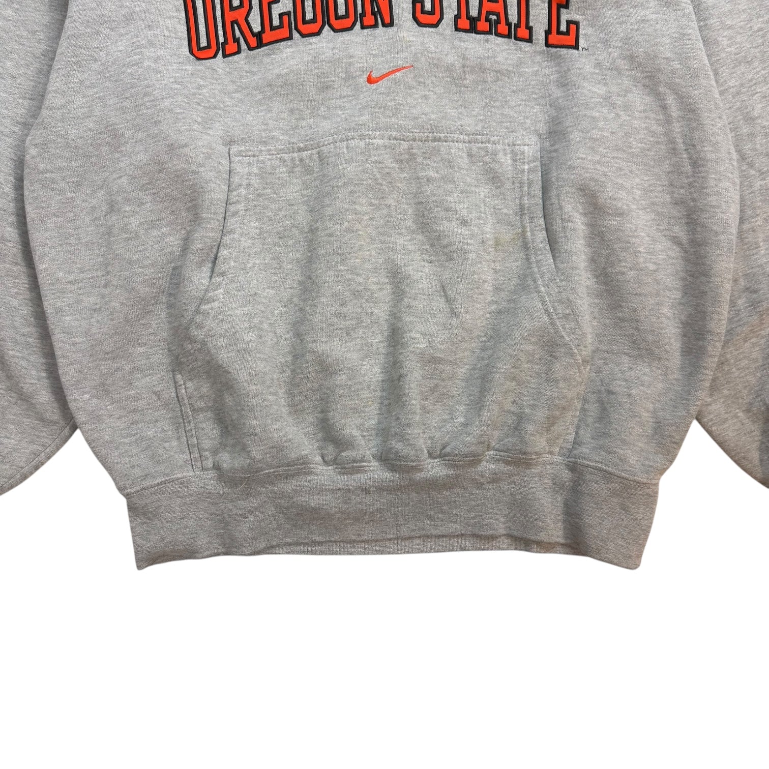 Vintage Nike Oregon State Hoodie Grey