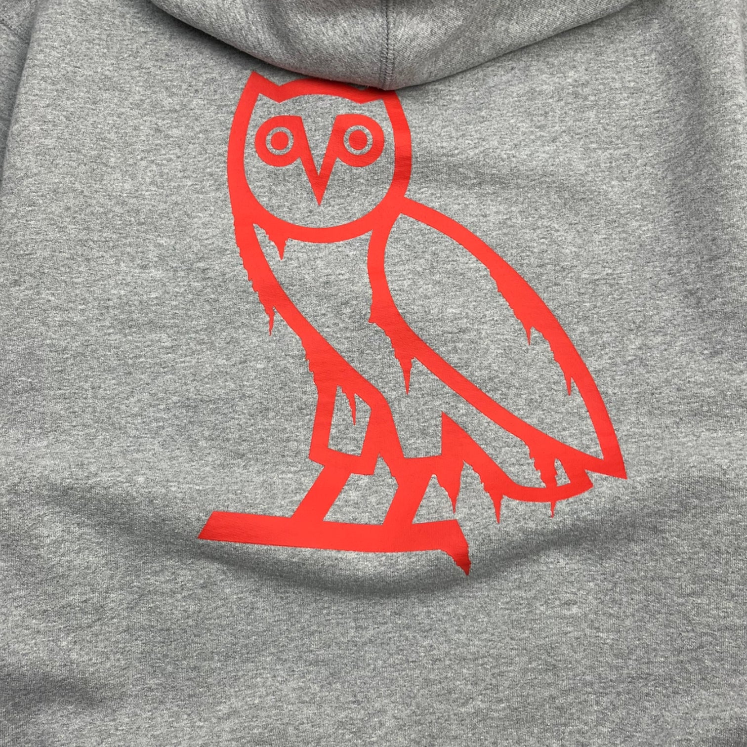 OVO Devil Bird Hoodie Heather Grey