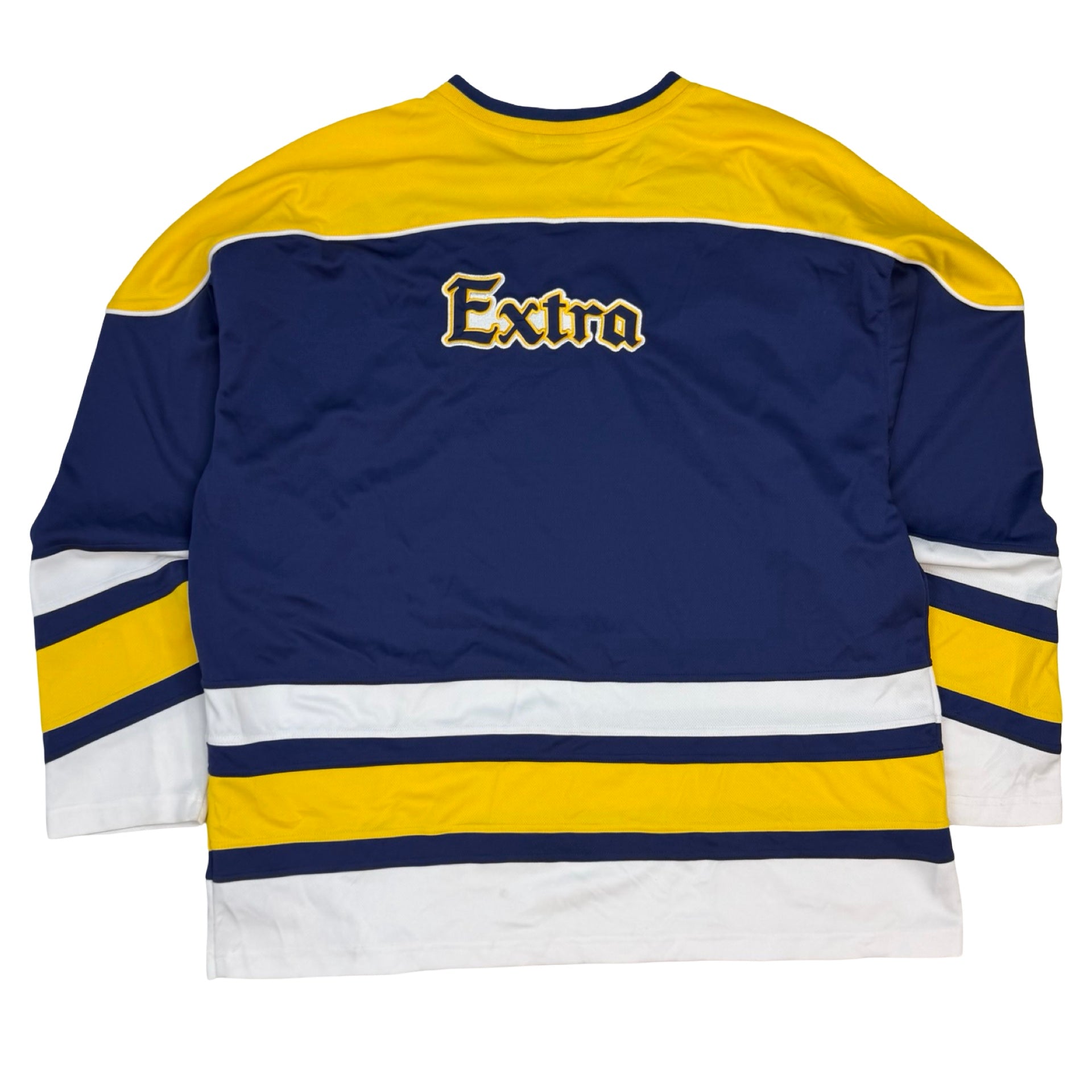 Vintage Corona Extra Beer Jersey Navy/Yellow