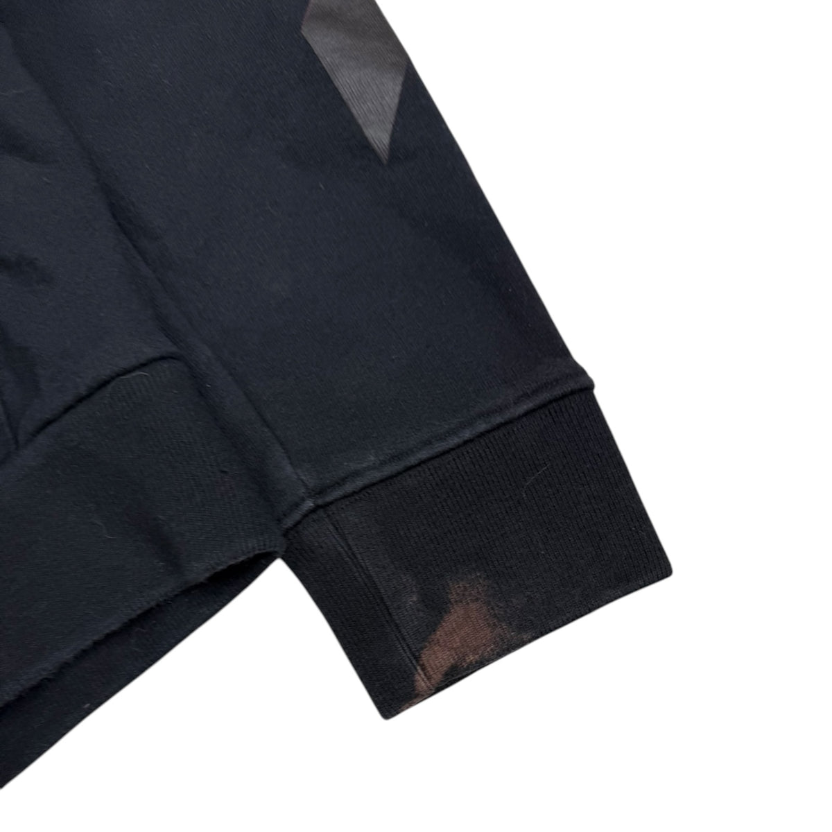 Off-White Diag Gradient Arrows Zip Up Hoodie Black