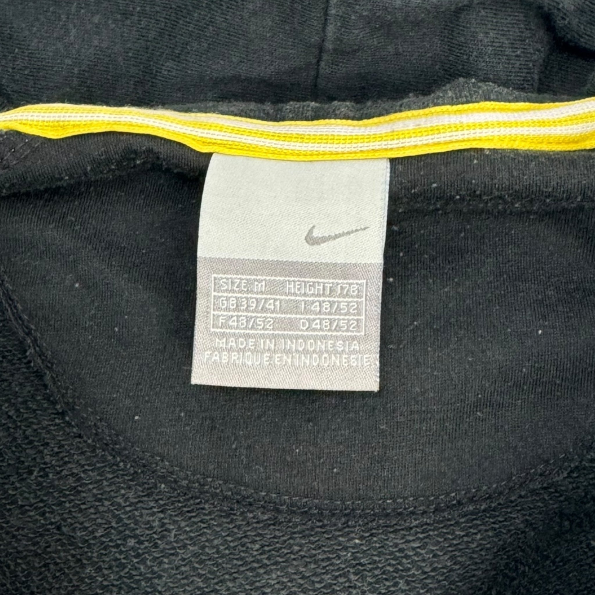 Vintage Y2K Nike Zip Up Hoodie Black