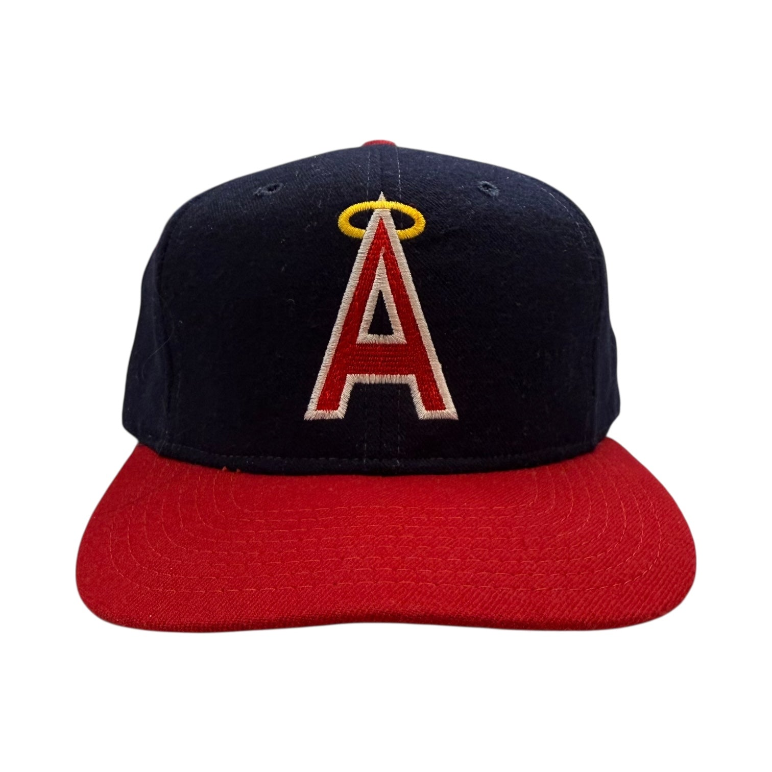 Vintage Sport Specialties Anaheim Angels Fitted Hat Blue/Red