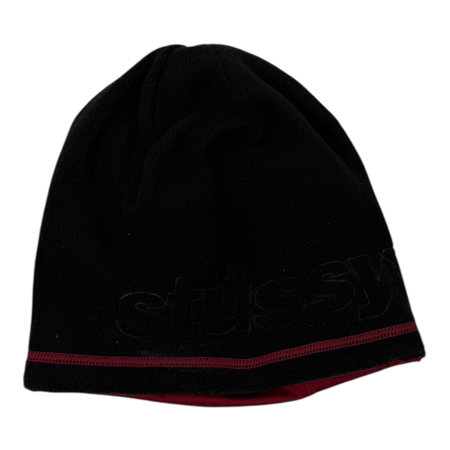 Stussy Reversible Tech Skullcap Beanie Red/Black