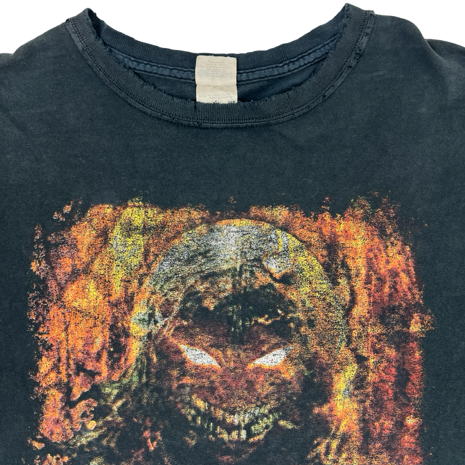 Vintage 2008 Disturbed “Indestructible” World Tour T-Shirt Black