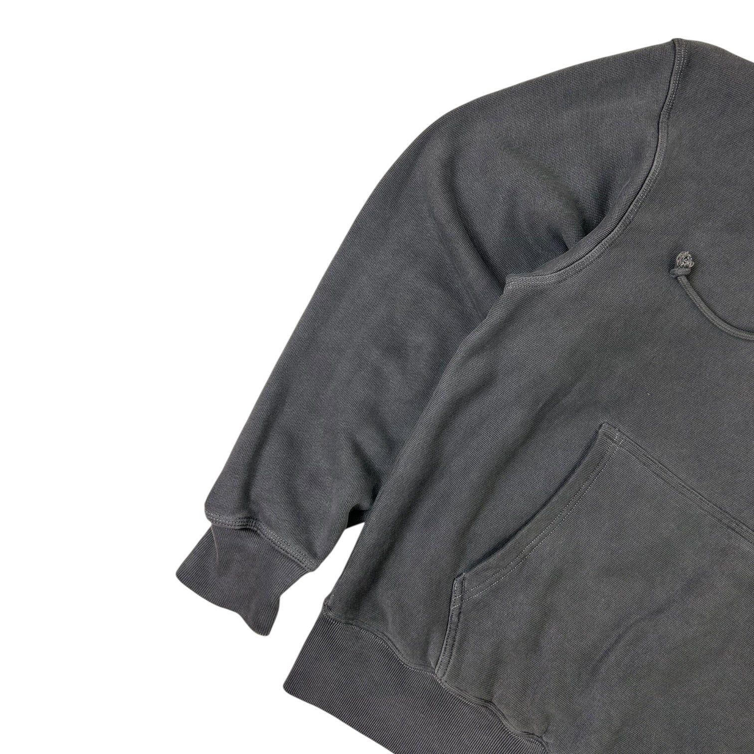 Stussy Basic Pigment Dyed Hoodie Washed Black