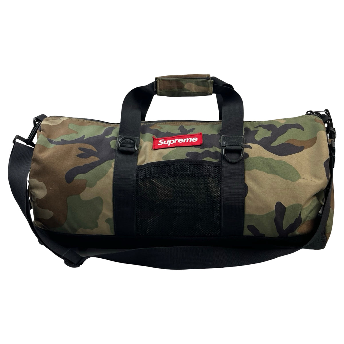 Supreme Contour Duffle Bag Woodland Camo
