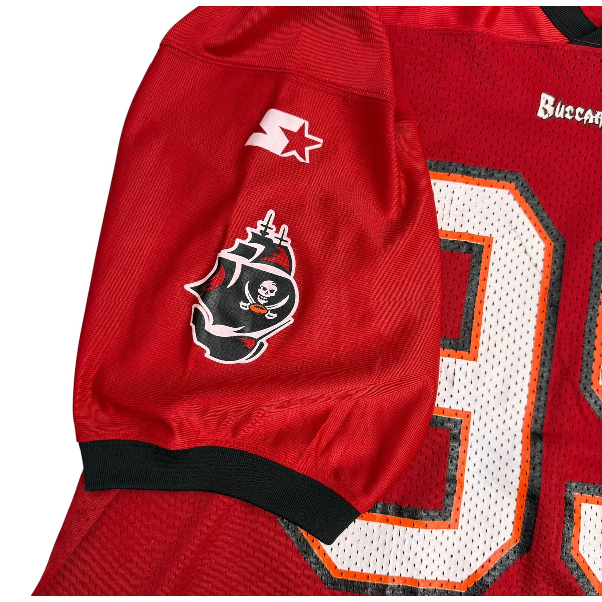 Vintage Starter Tampa Bay Buccaneers Warren Sapp Home Jersey Red