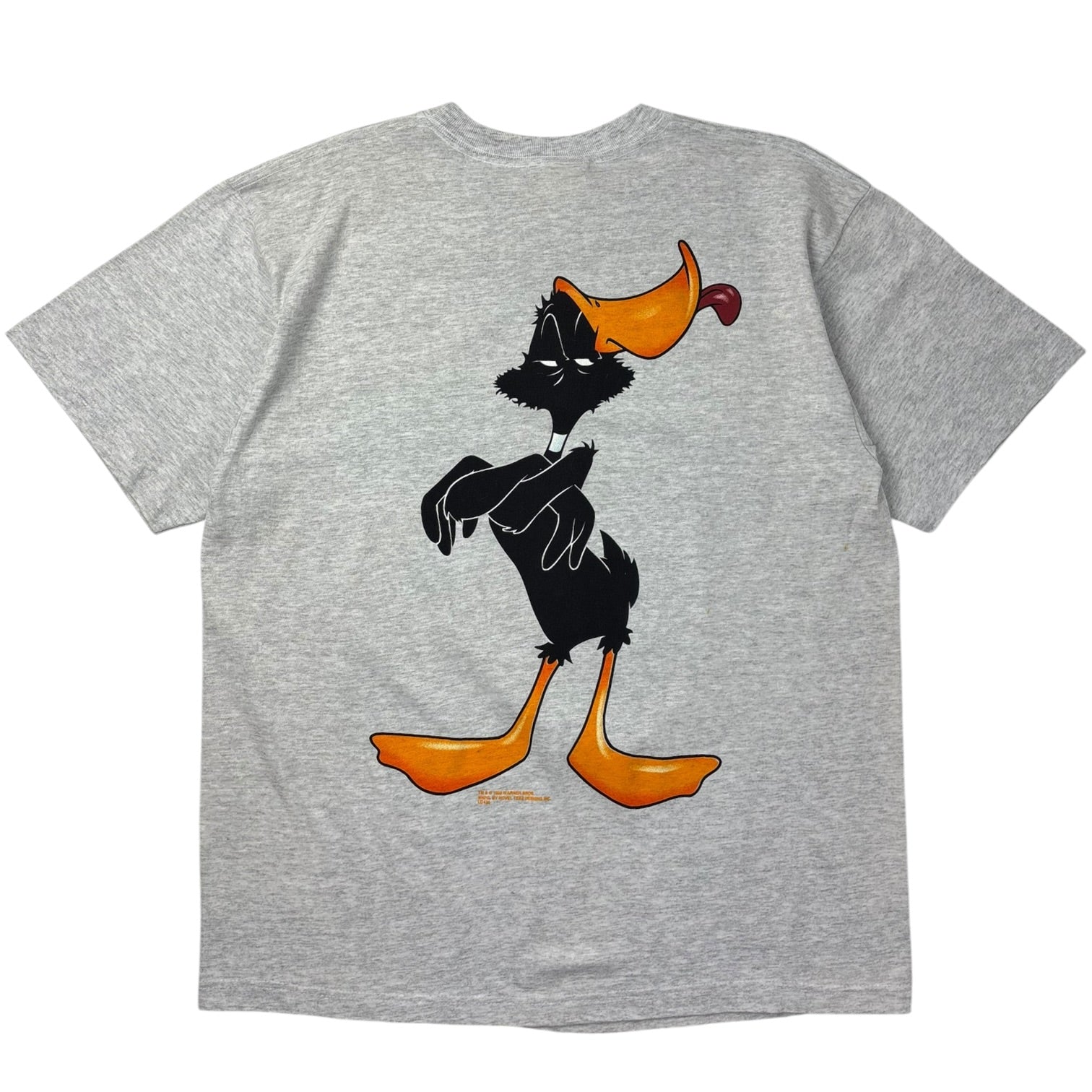 1995 Marvin the Martian Daffy Duck Big Print Shirt
