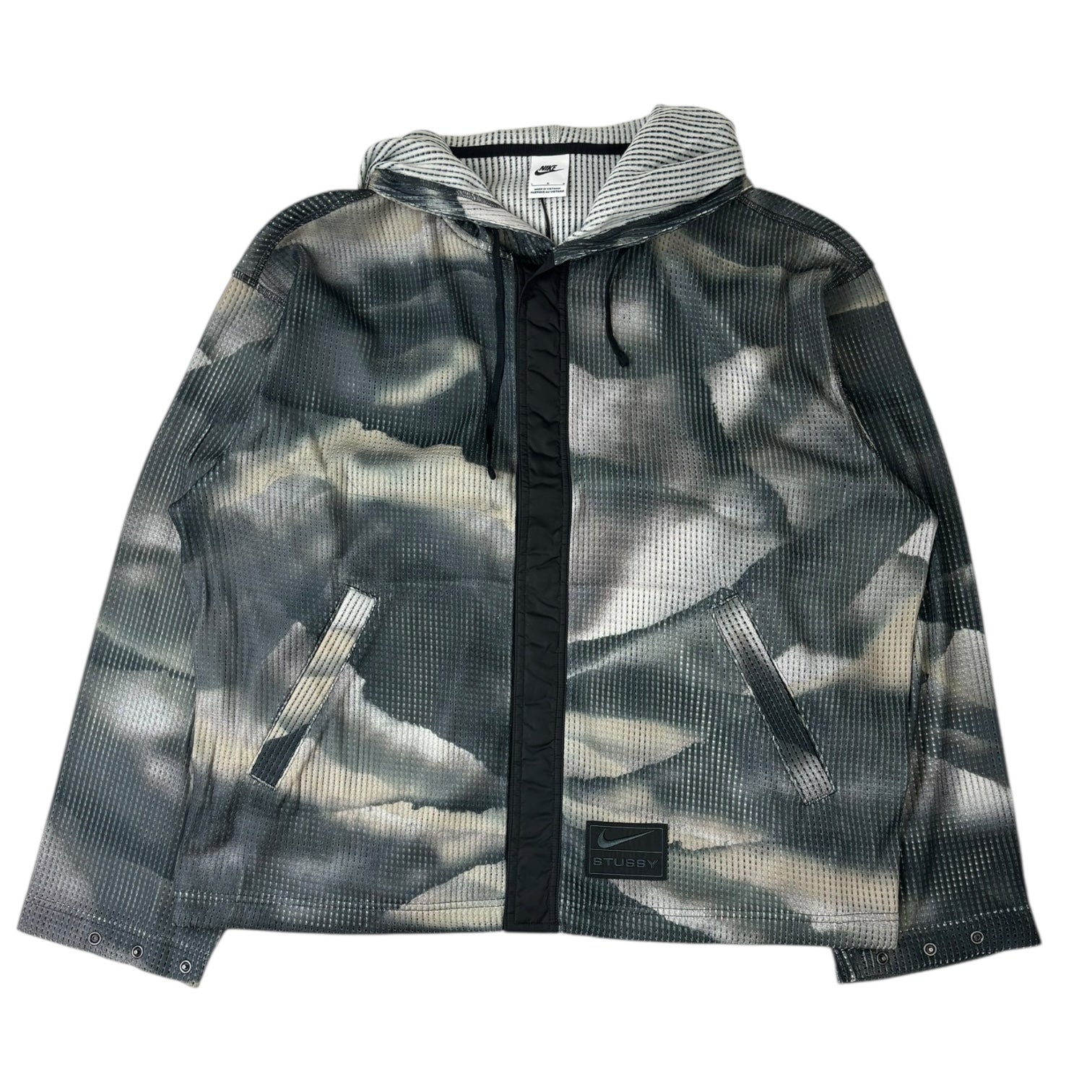 Stussy x Nike Full Mesh Hoodie Multicolour