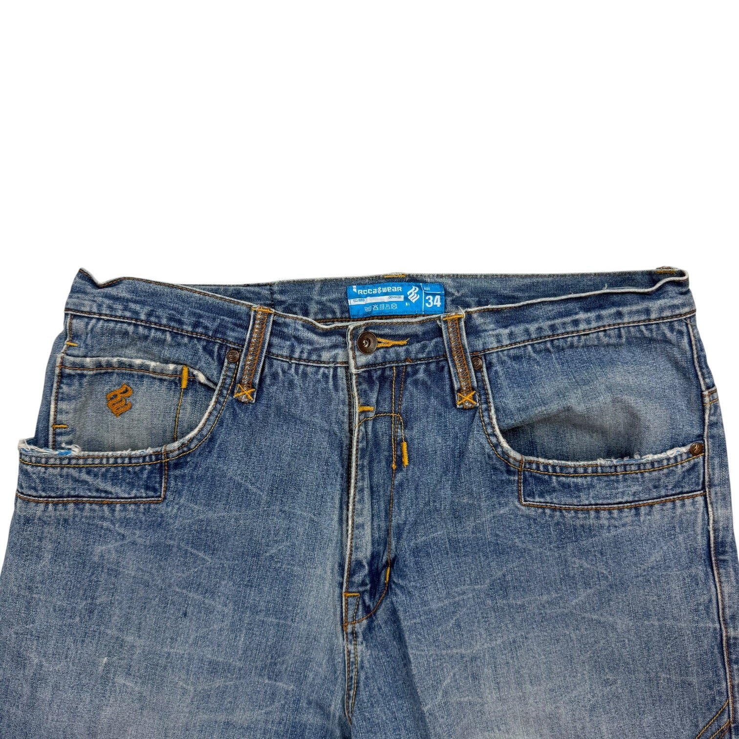 Vintage RocaWear Denim Pants Medium Wash
