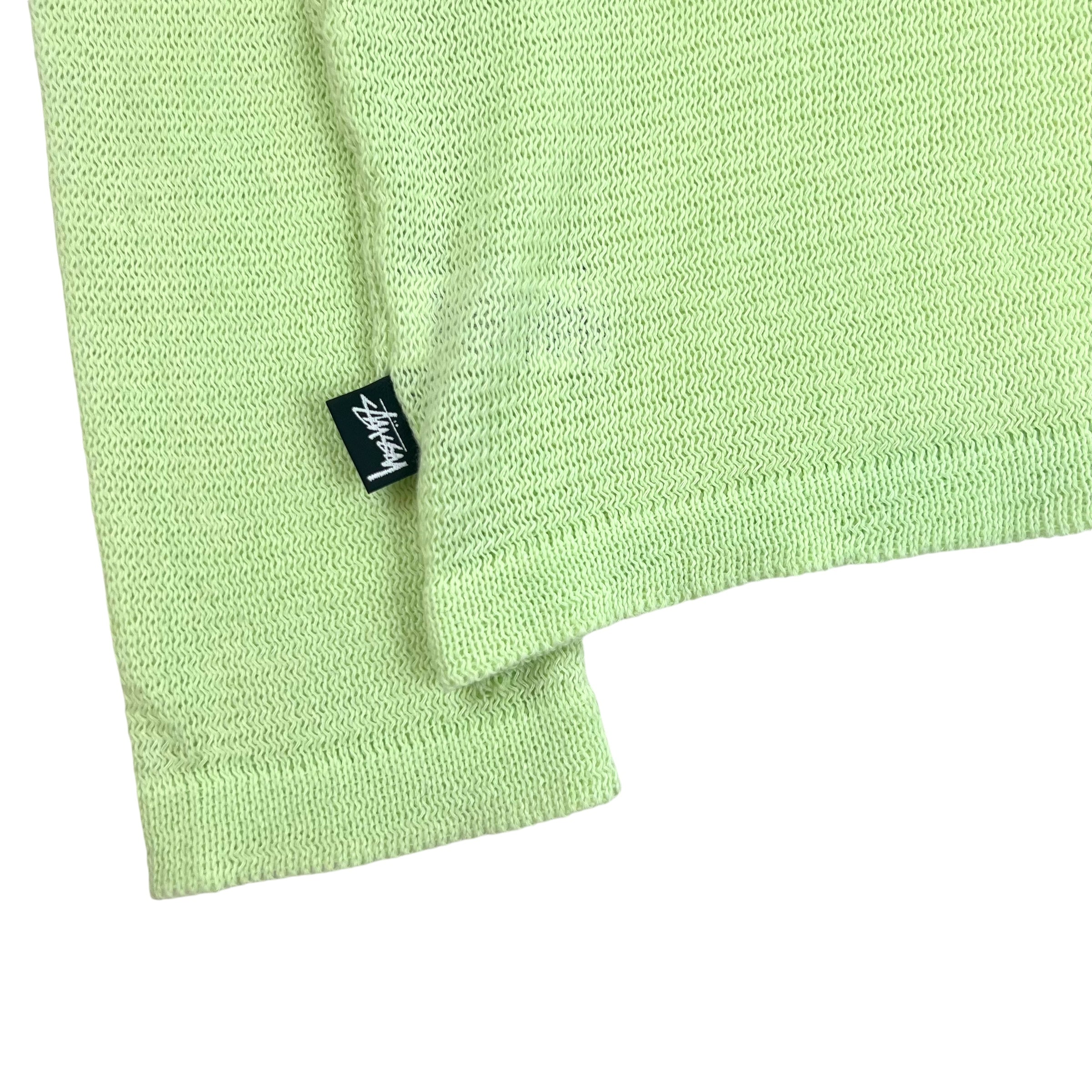 Stussy Light Sensitive Knit Sweater Green