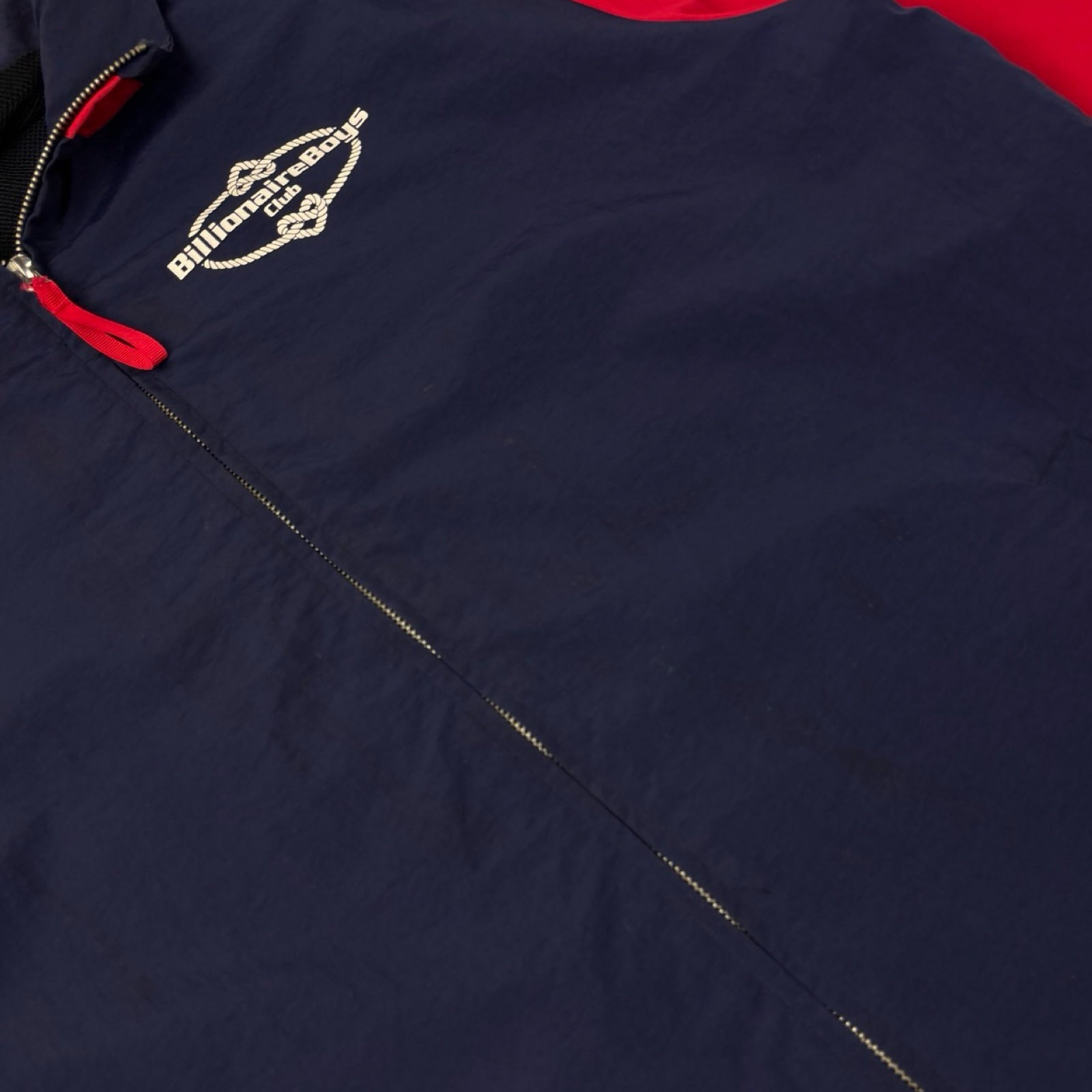 Billionaire Boys Club Nylon Track Jacket Navy Red