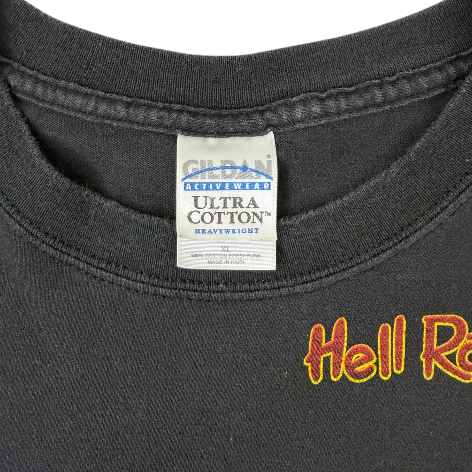 Vintage Hell Racing Rumrunners 1920 Graphic T-Shirt Black