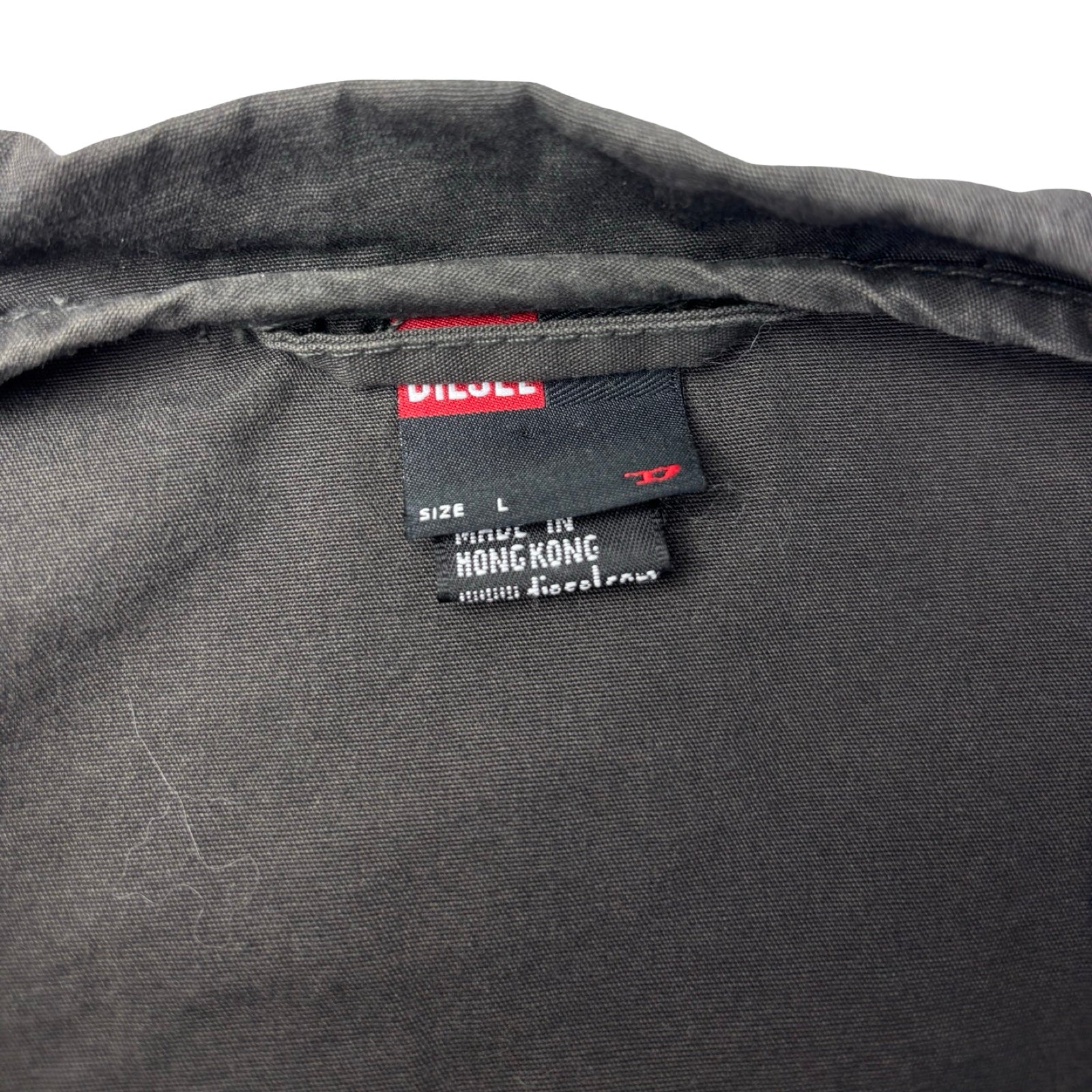 Y2K Diesel Jacket Multi-Pocket Utility Jacket Dark Olive