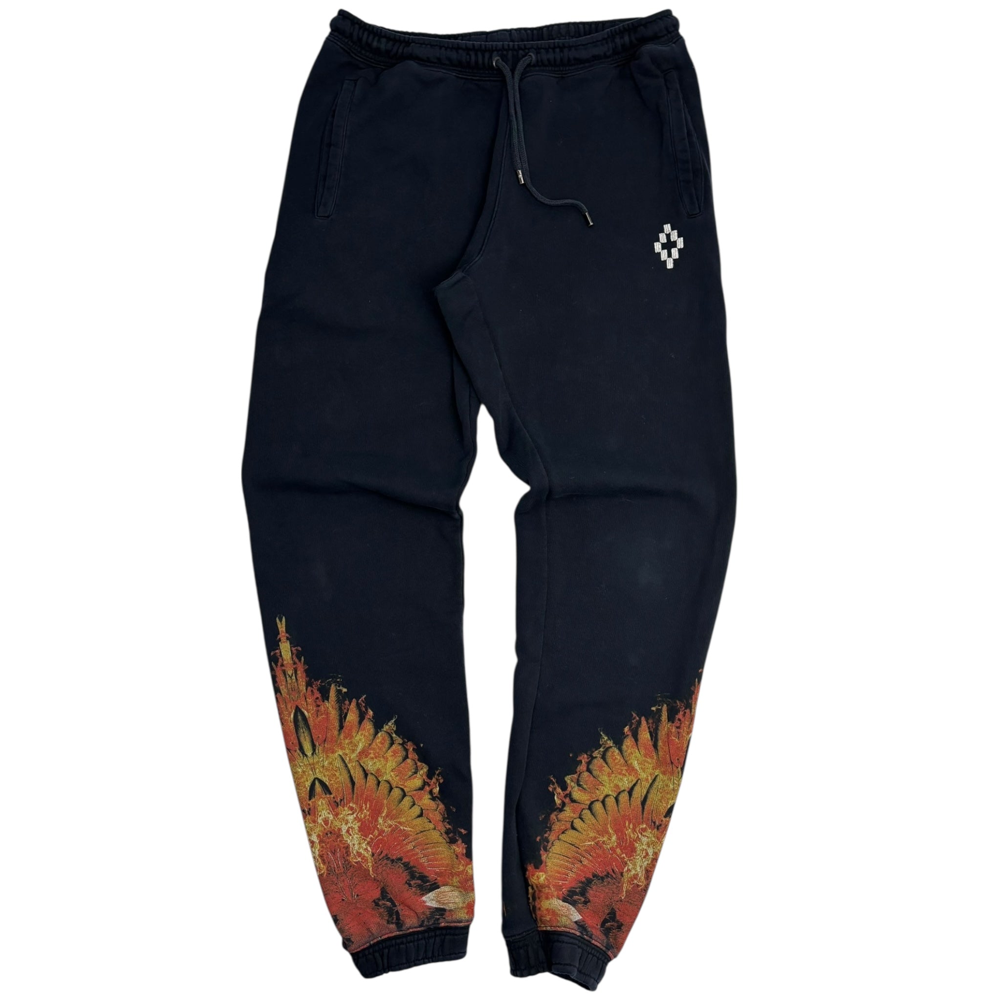 2018 Marcelo Burlon County Of Milan Flames Sweatpants