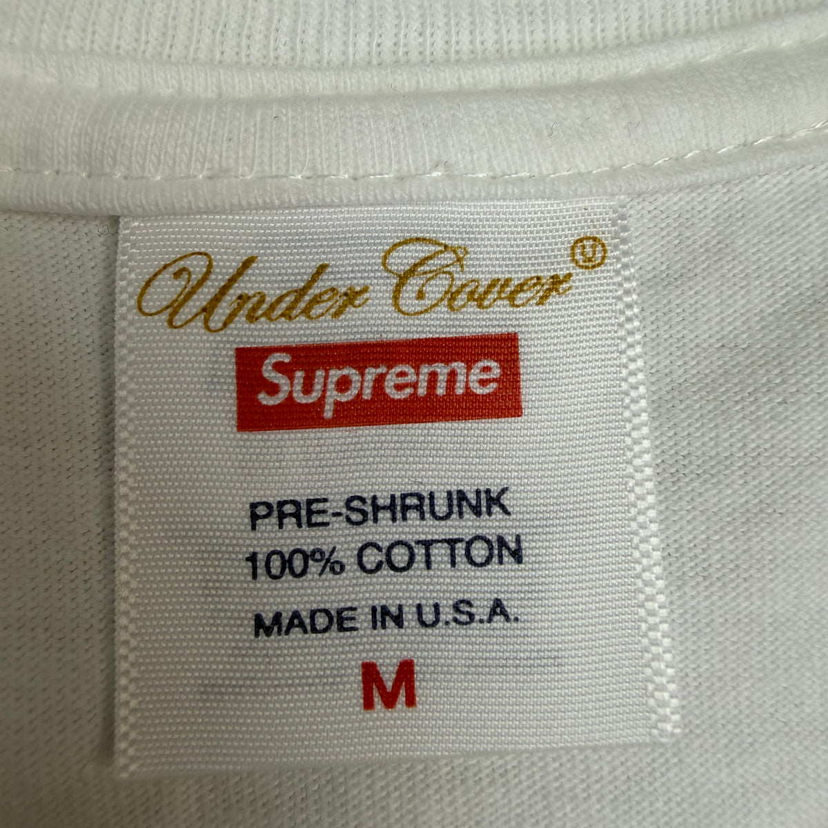 SS23 Supreme x UNDERCOVER Lupin Tee White