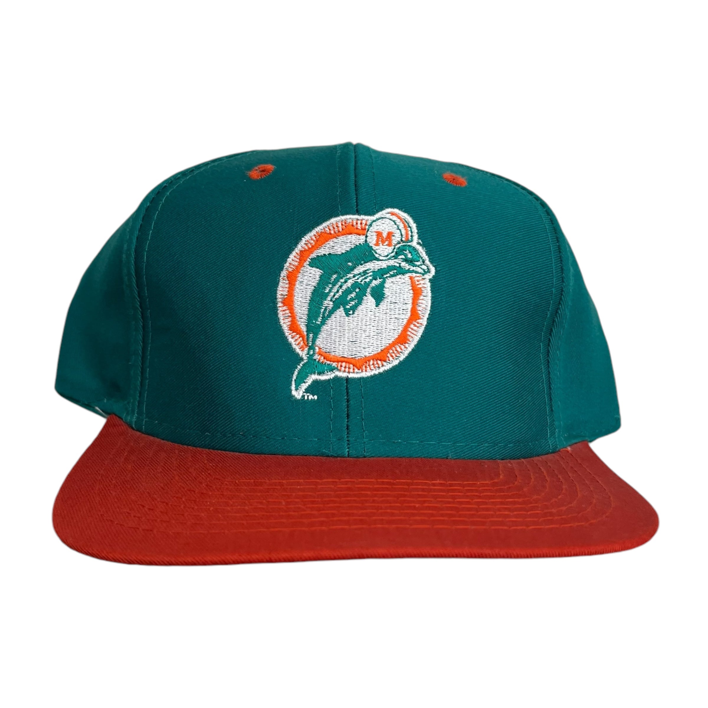 Vintage Miami Dolphins Snapback Teal/Orange