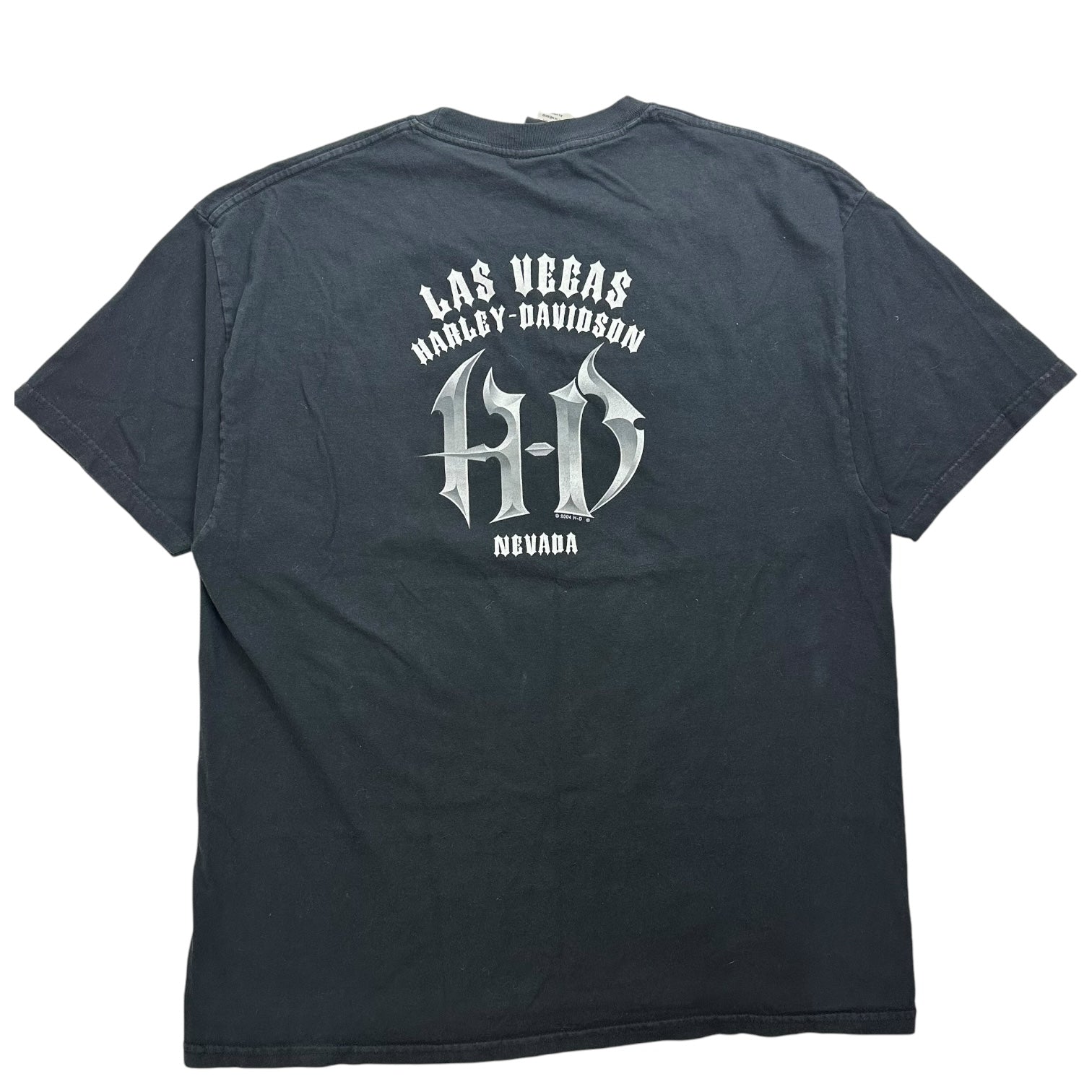 2004 Harley Davidson Of Las Vegas Tee Black