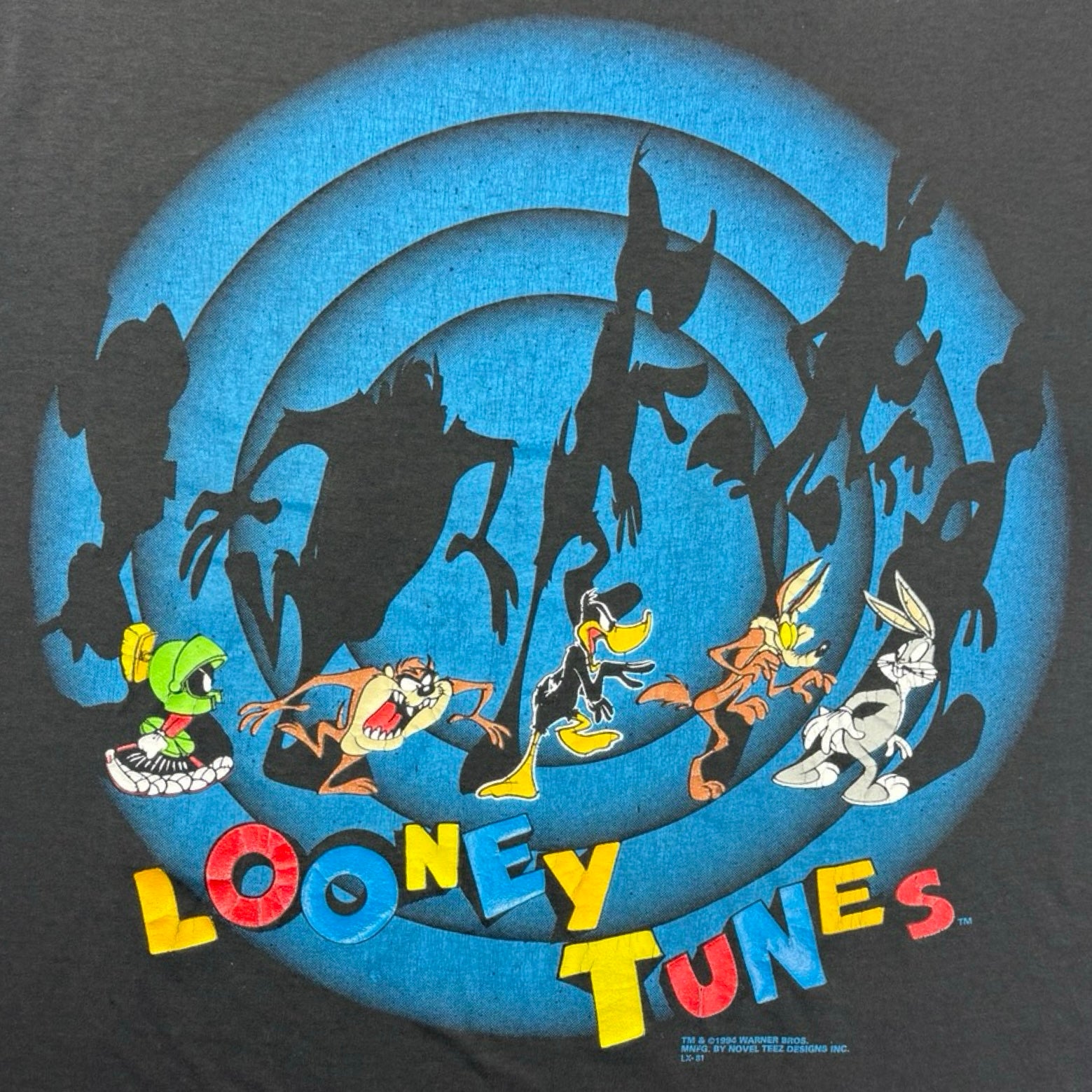 1994 Looney Tunes Shadows TV Cartoon T-Shirt
