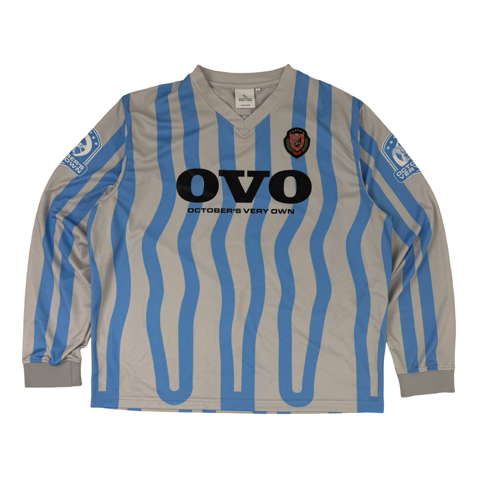 October's Very Own Stripe Soccer Jersey Grey/Blue