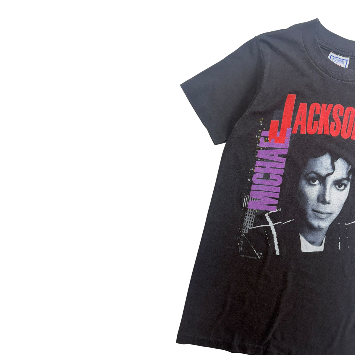 Vintage 1988 Michael Jackson Bad Tour T-Shirt Black