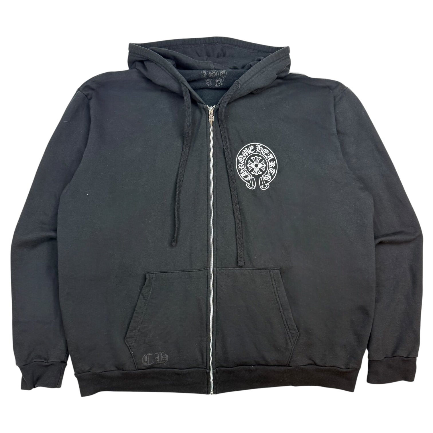 Chrome Hearts Las Vegas Exclusive Zip Up Sweater Black