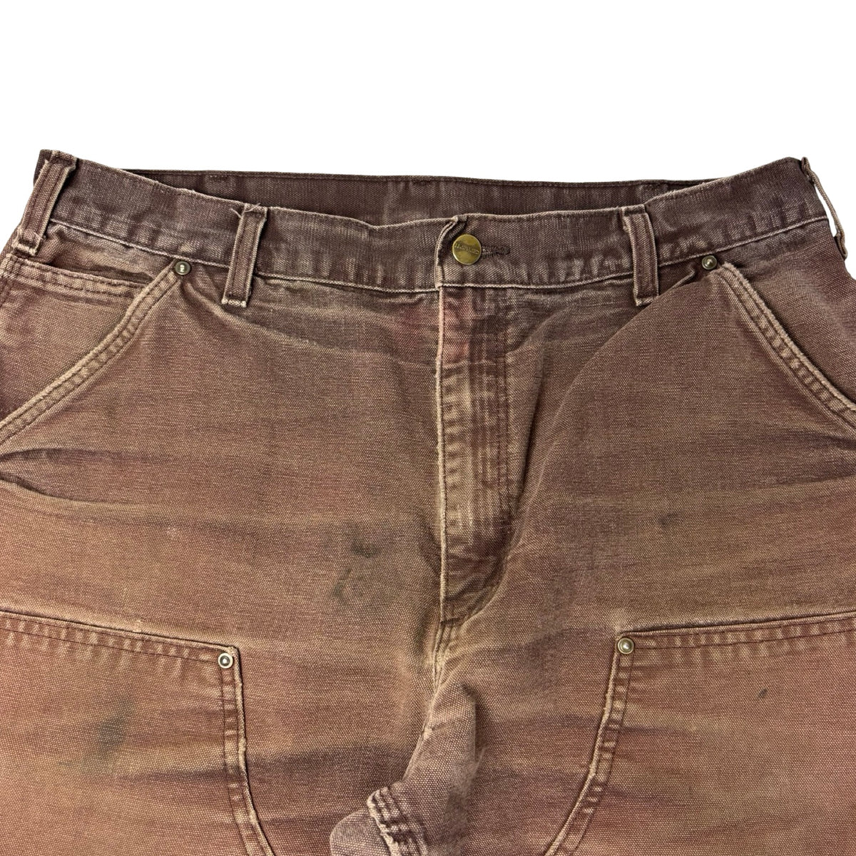 Vintage Carhartt Double Knee Carpenter Pant Dark Brown