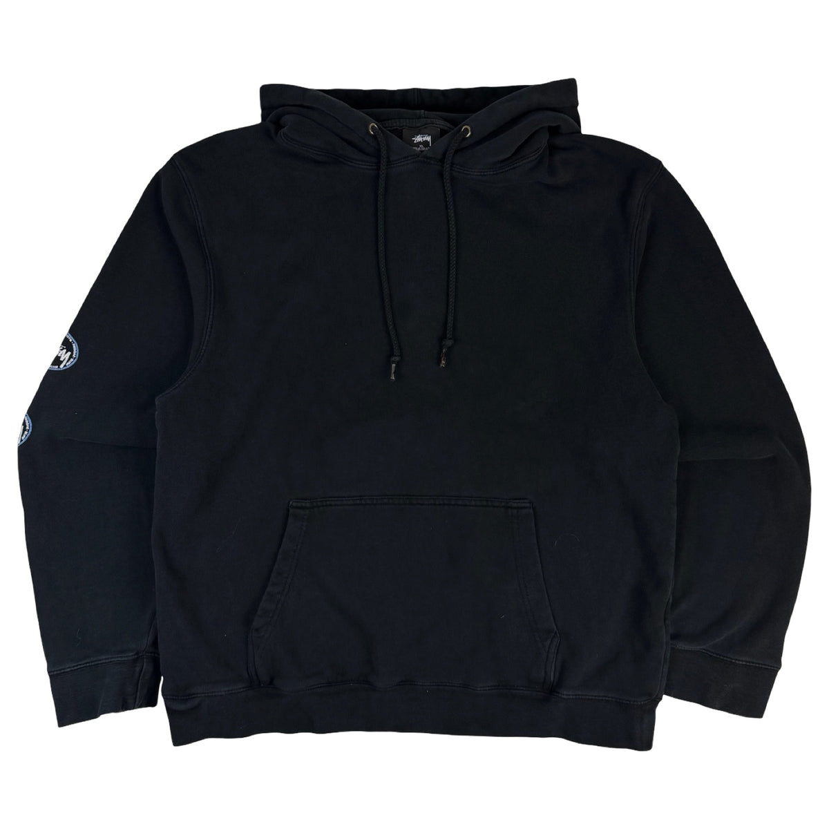 Vintage Stussy Yin-Yang Hoodie Black