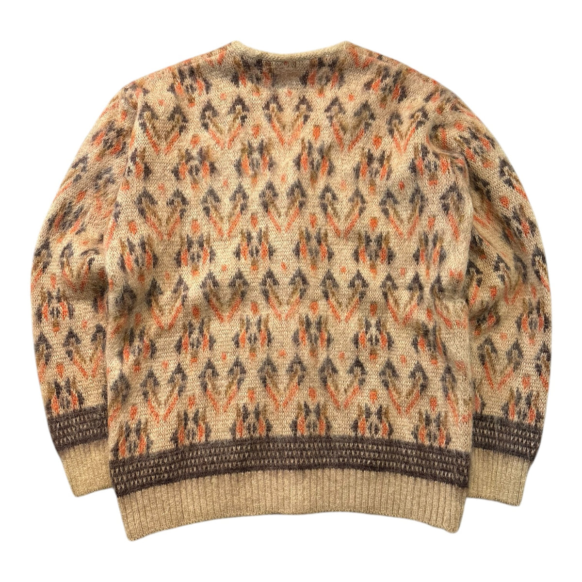 Needles Triangle Mohair Cardigan Beige