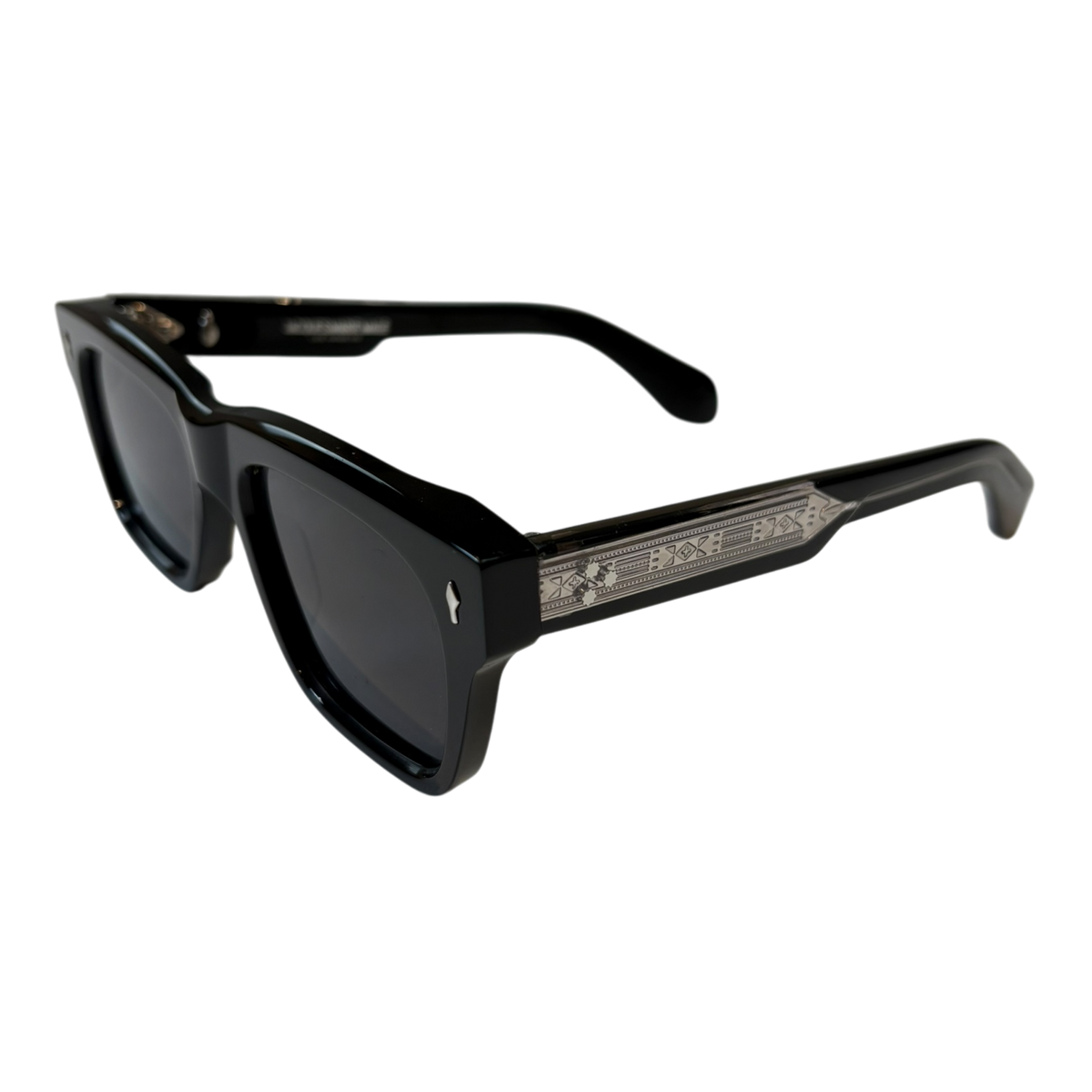 Jacques Marie Mage Cash Bloodstone Sunglasses Black