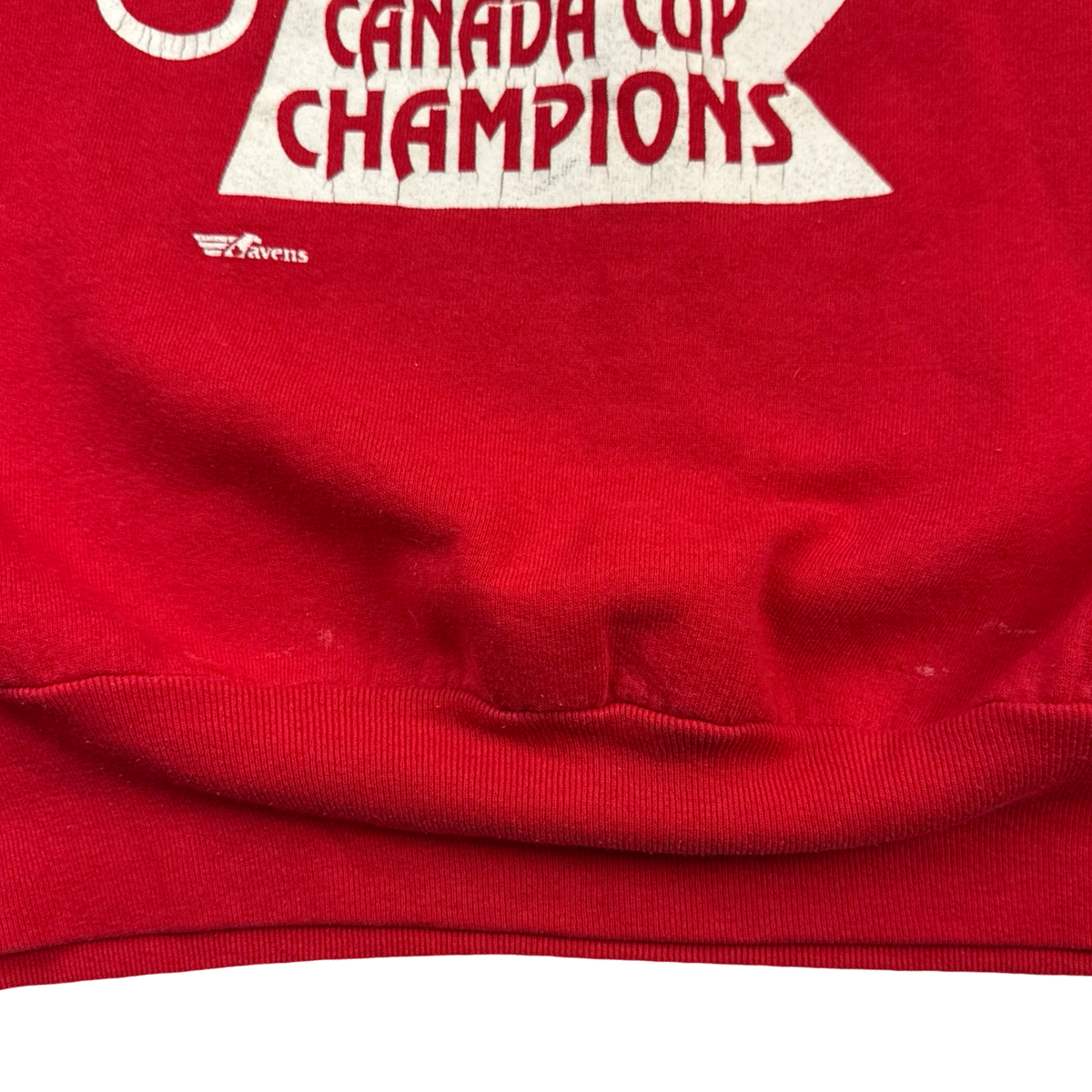 1991 Team Canada Cup Champions Crewneck Red