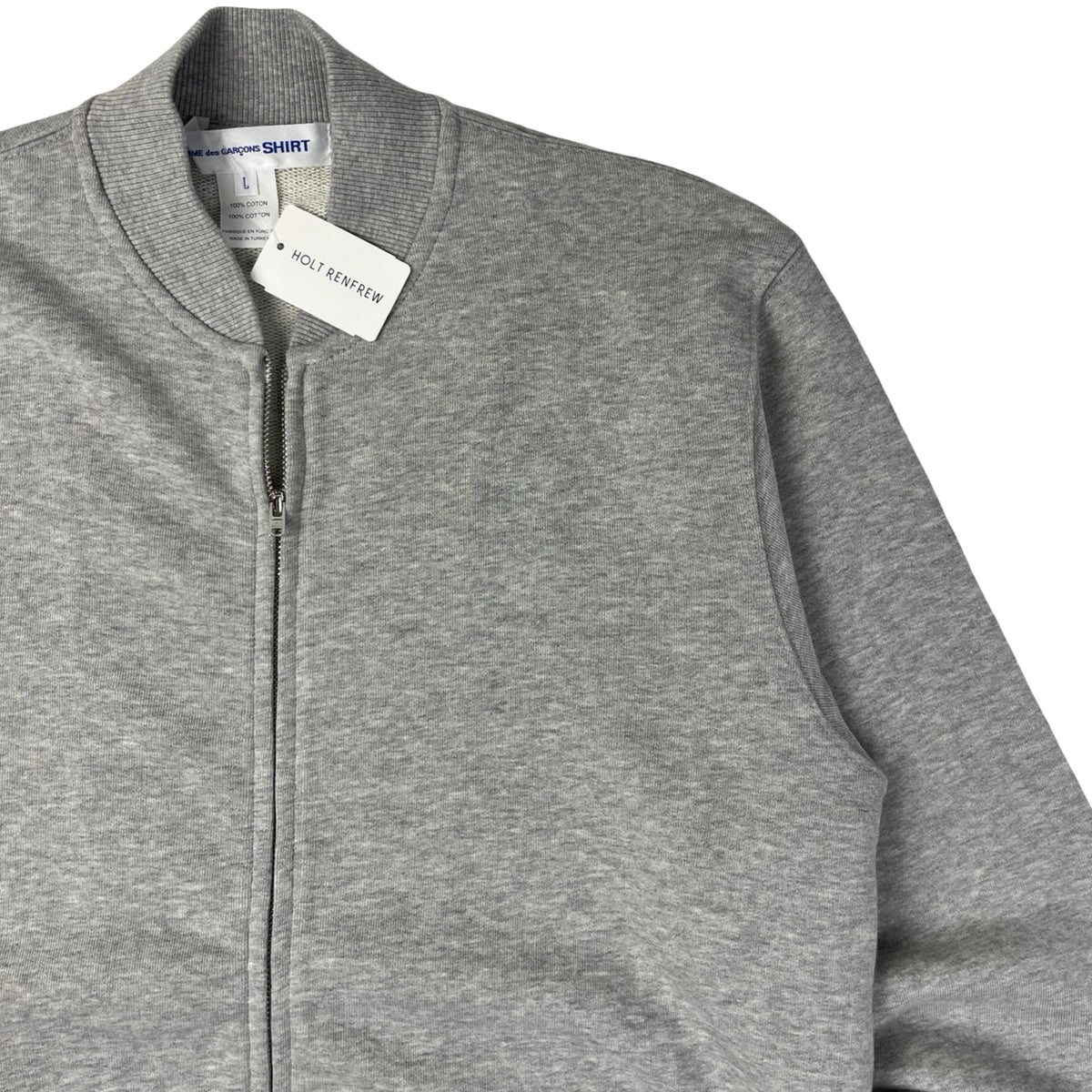 Comme Des Garçons SHIRT x Kaws Zip Up Track Top Grey