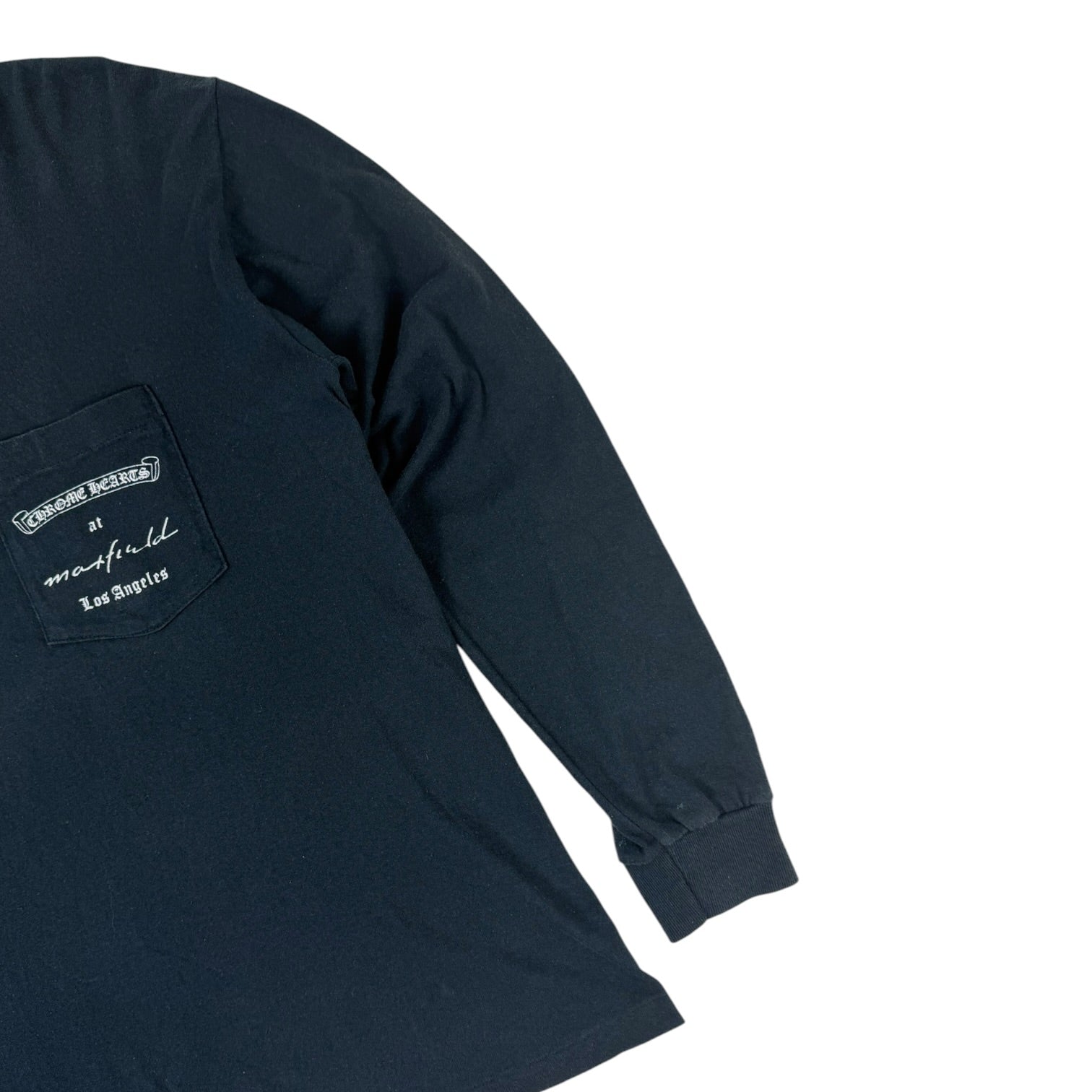 Vintage Chrome Hearts Maxfield Los Angeles Long Sleeve Black
