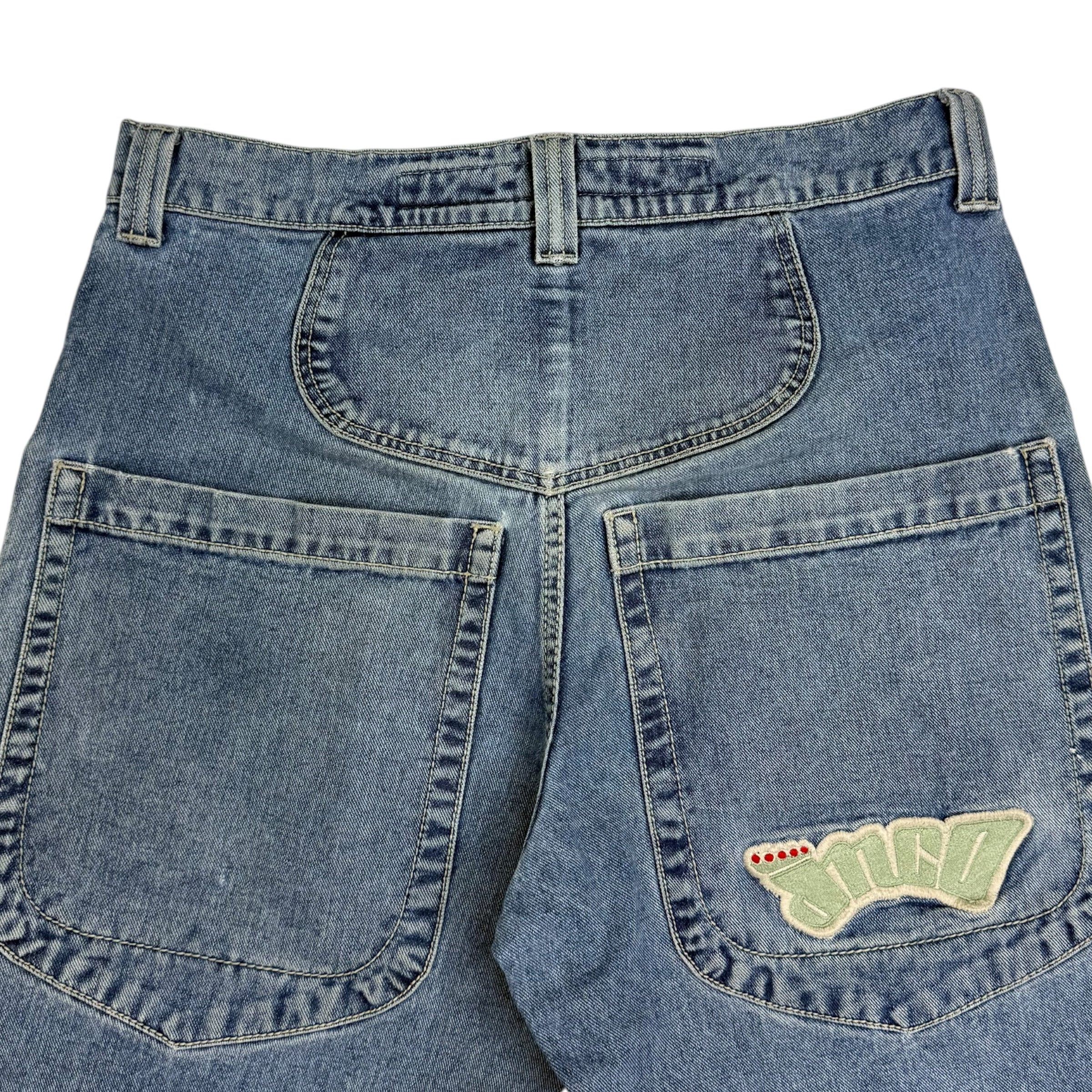 Vintage Y2K JNCO Jeans The Low Down Pants Light Wash