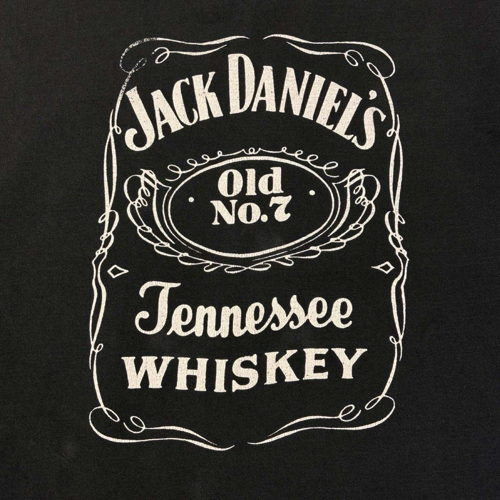 Vintage Jack Daniels Tennesse Whiskey T-Shirt Black