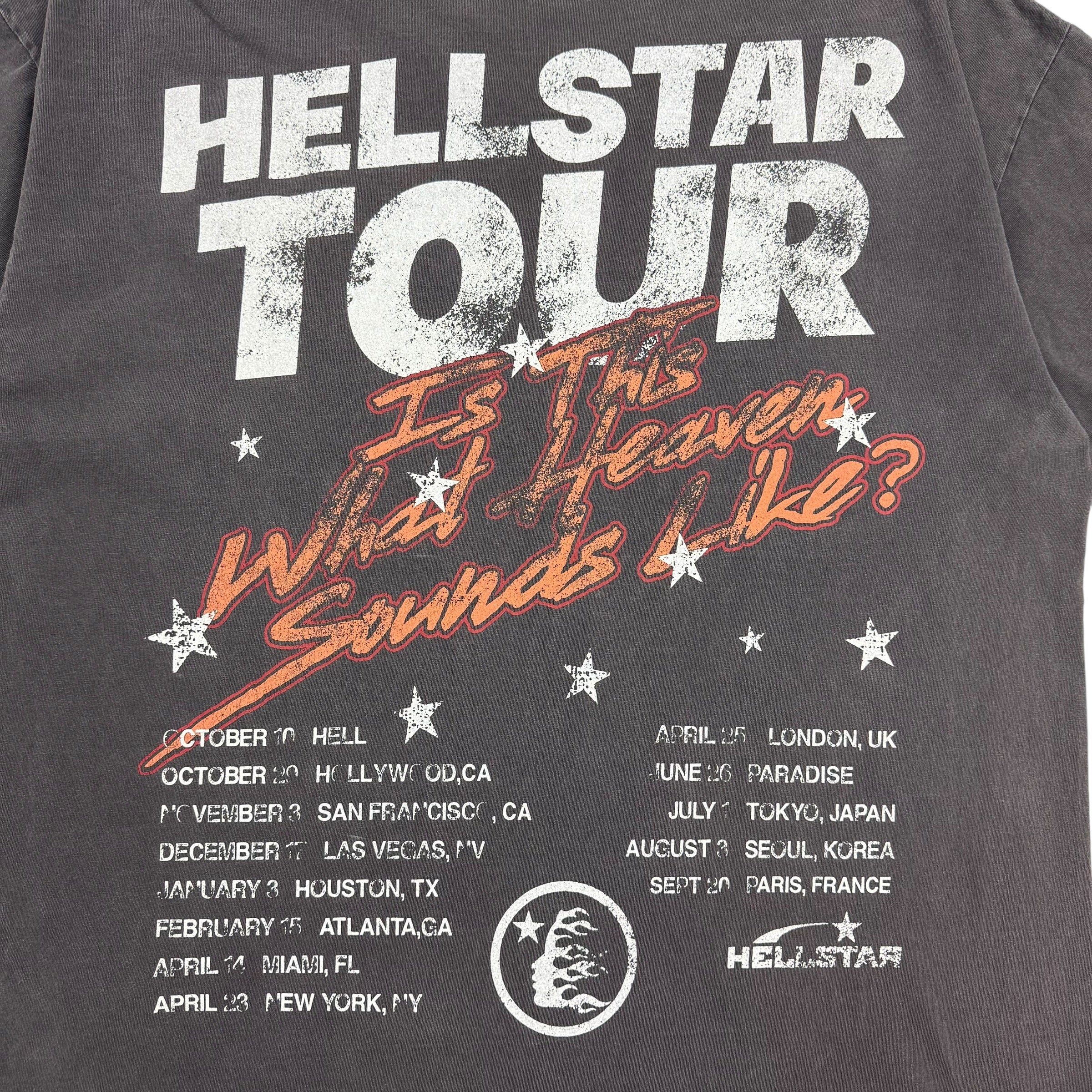 Hellstar Path To Paradise Tee Vintage Black