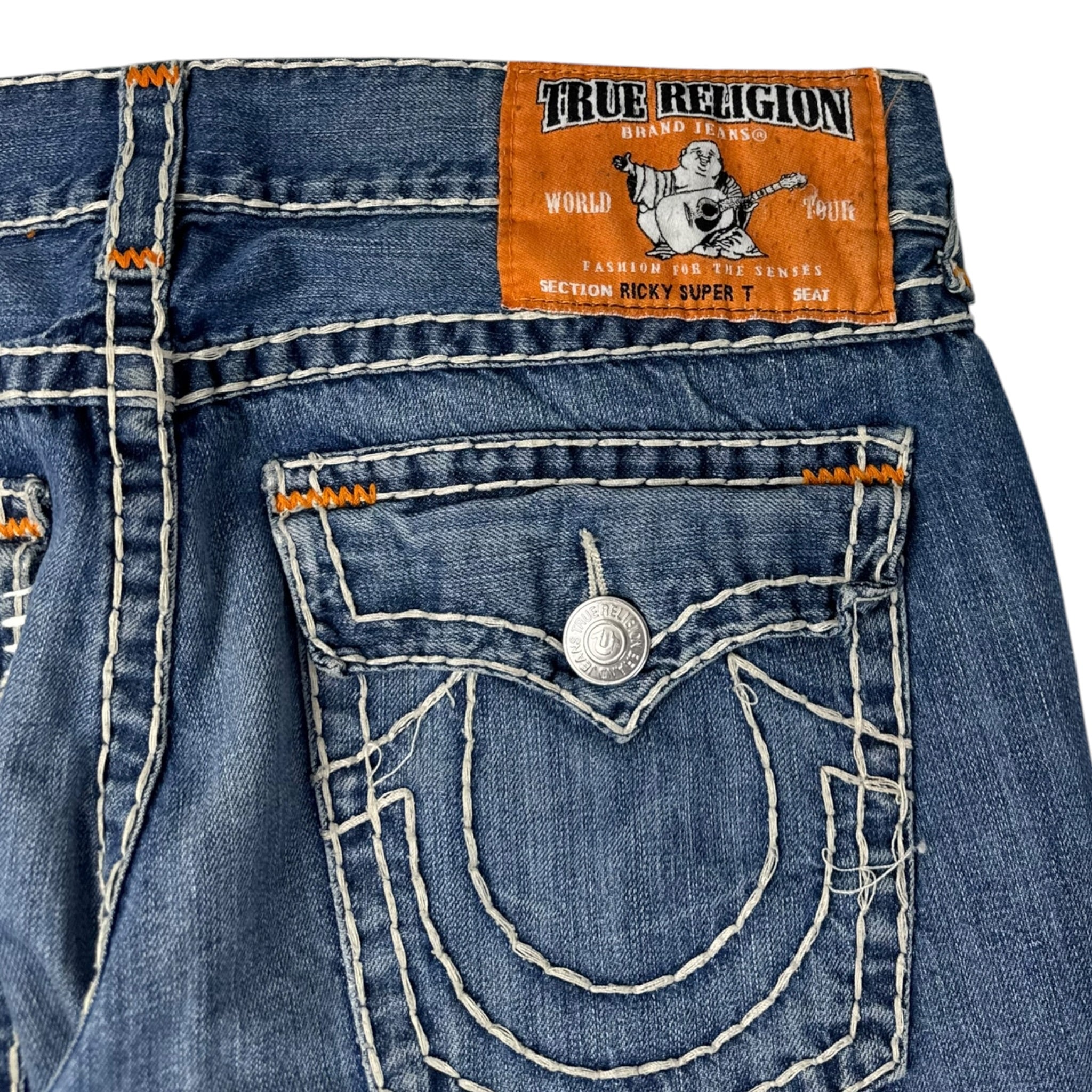 Y2K True Religion Ricky Super T Denim