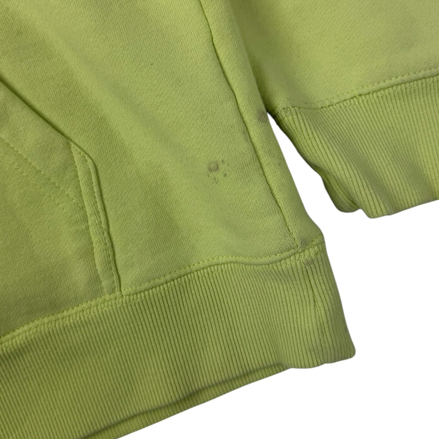 Stussy Hibiscus Pullover Hoodie Lime