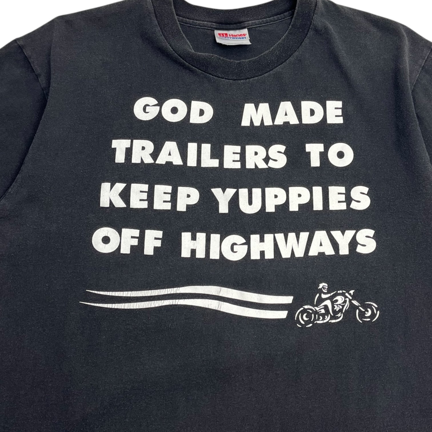 Vintage Dave's Custom Cycles Yuppies Tee