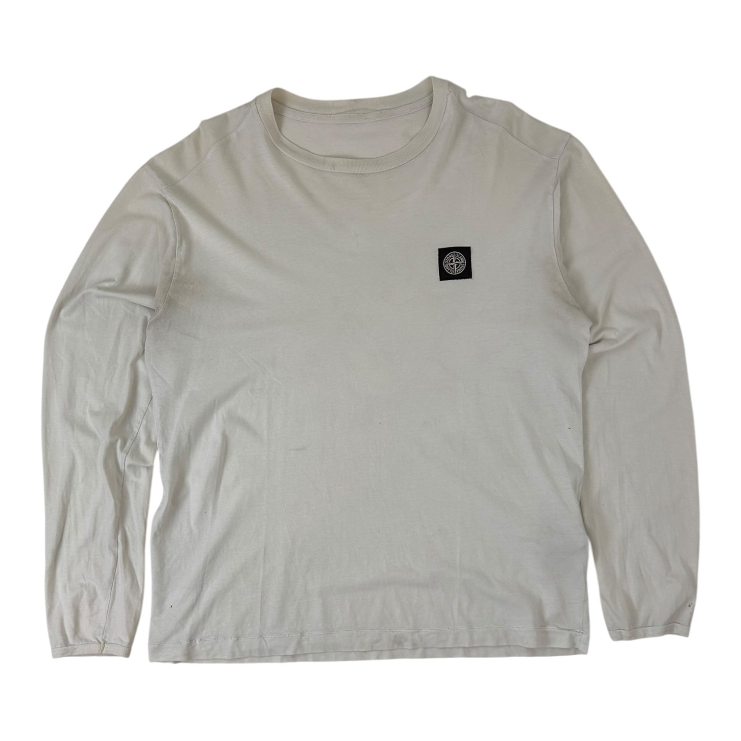 Stone Island Long Sleeve Shirt White